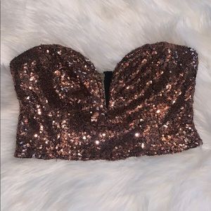 Night Out Crop Bustier